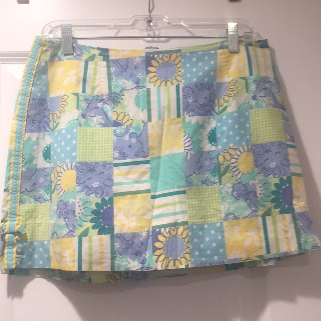 Lilly Patchwork Skort Size 8